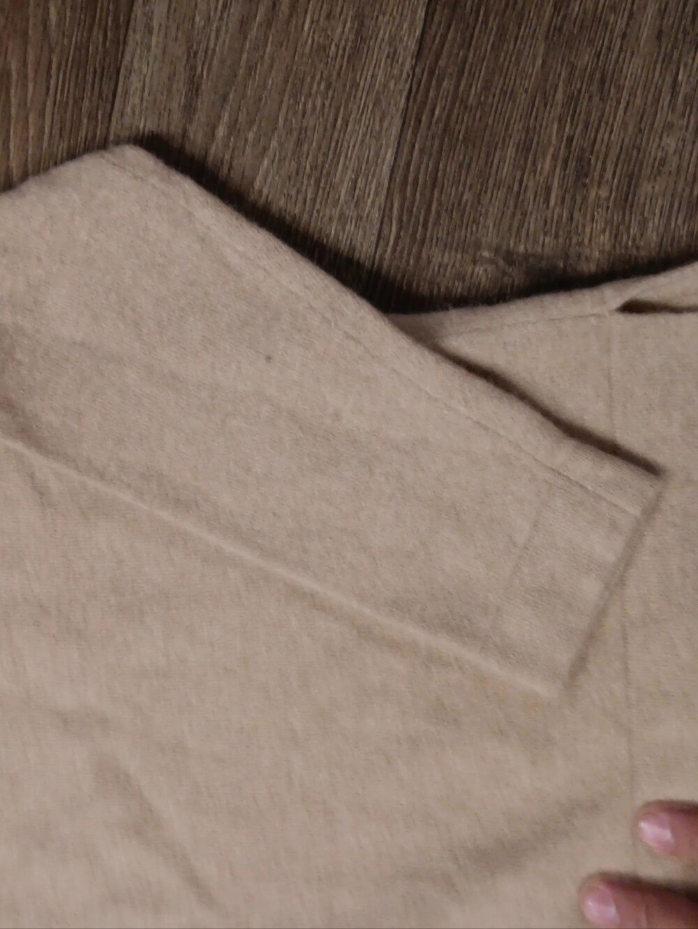 Polo Ralph Lauren Women's Crewneck Sweater in Beige Sz L 90% Wool - Picture 4 of 5
